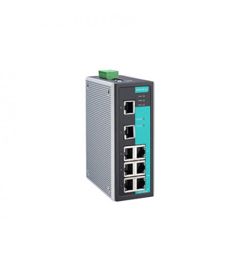 EDS-408A-EIP, Entry-level managed Ethernet switch with 8 10/100BaseT(X) ports, EtherNet/IP enabled, 0 to 60°C operating temperature EDS-408A-EIP, Entry-level managed Ethernet switch with 8 10/100BaseT(X) ports, EtherNet/IP enabled, 0 to 60°C operating temperature
