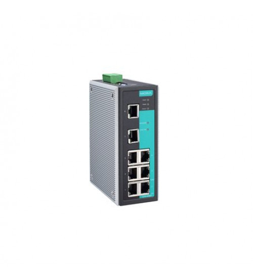 Moxa EDS-408A-EIP-T, Entry-level managed Ethernet switch with 8 10/100BaseT(X) ports, EtherNet/IP enabled, -40 to 75°C operating temperature, Electrihub, Electrical store, Electrical supply store Moxa EDS-408A-EIP-T, Entry-level managed Ethernet switch with 8 10/100BaseT(X) ports, EtherNet/IP enabled, -40 to 75°C operating temperature, Electrihub, Electrical store, Electrical supply store
