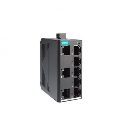 EDS-G2008-ELP, EDS-G2008-ELP Moxa, Unmanaged full Gigabit Ethernet switch with 8 10/100/1000 BaseT(X) ports, 12/24/48 power input, plastic housing, -10 to 60°C operating temperature EDS-G2008-ELP, EDS-G2008-ELP Moxa, Unmanaged full Gigabit Ethernet switch with 8 10/100/1000 BaseT(X) ports, 12/24/48 power input, plastic housing, -10 to 60°C operating temperature