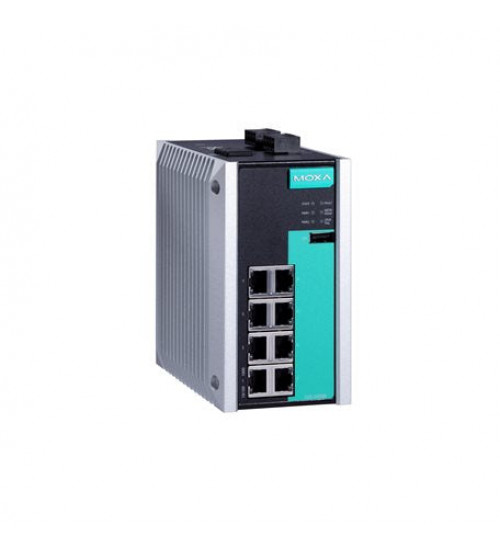 Moxa EDS-G508E-T, 8-port full Gigabit managed Ethernet switch with 8 10/100/1000BaseT(X) ports, -40 to 75°C operating temperature, Electrihub, Electrical store, Electrical supply store Moxa EDS-G508E-T, 8-port full Gigabit managed Ethernet switch with 8 10/100/1000BaseT(X) ports, -40 to 75°C operating temperature, Electrihub, Electrical store, Electrical supply store