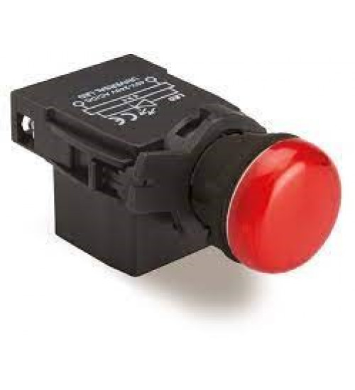 EG0100L 24-240Vac/dc 22.5 mm Amber Color Indicating Lamp EG0100L 24-240Vac/dc 22.5 mm Amber Color Indicating Lamp