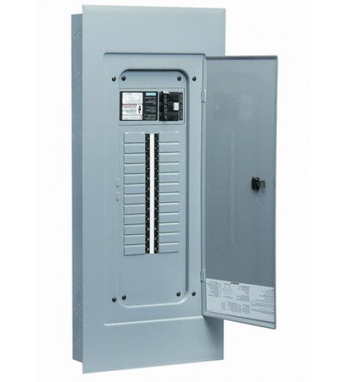 EQ424225 Bolt - On Molded Case Load Center Specifications: Product Description: SIEMENS LOW VOLTAGE LOAD CENTER CSA LISTED. 3 - PHASE MAIN LUG AND MAIN BREAKER 24 - CIRCUITS. MAIN CURRENT RATING 225A. SPECIAL FEATURES: WITHOUT DOOR, ALUMINUM BUS BAR, ENCLOSURE NEMA TYPE 1, GREY Product ... - Siemens
