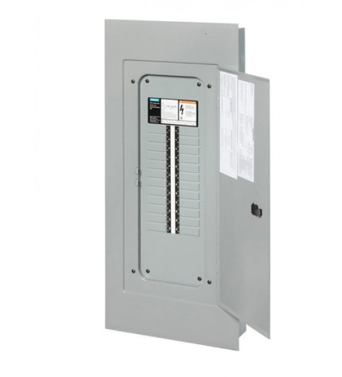 EQ442225 Bolt - On Molded Case Load Center Specifications: Product Description: SIEMENS LOW VOLTAGE LOAD CENTER CSA LISTED. 3 - PHASE MAIN LUG 42 - CIRCUITS. MAIN CURRENT RATING 225A. SPECIAL FEATURES: WITHOUT DOOR, ALUMINUM BUS BAR, ENCLOSURE NEMA TYPE 1, GREY Product Lifecycle (PLM): ... - Siemens