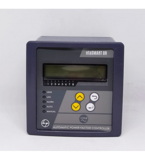 ETACONM005R_ETACONEXP2R - 7 Steps, Size-96x96, APFC Relay + 2 Steps Plug-in Module, etaCON M - L&T