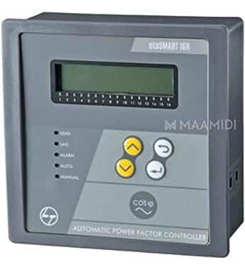 ETACONM005R_ETACONEXP3R - 8 Steps, Size-96x96, APFC Relay + 3 Steps Plug-in Module, etaCON M - L&T