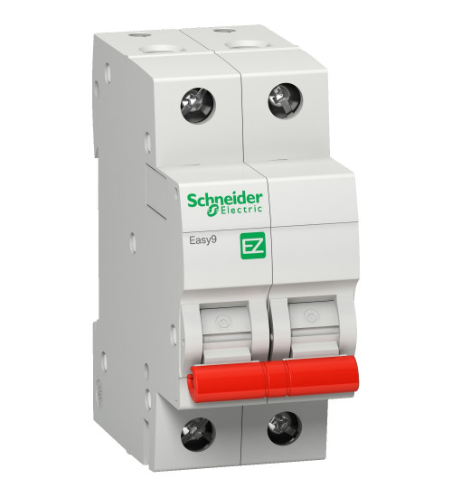 Schneider Electric EZ9S66263 - Easy9 switch disconnector - 2P - 63A - 415V