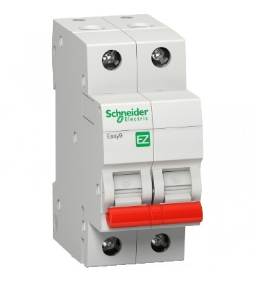 Schneider Electric EZ9S66280 - Easy9 switch disconnector - 2P - 80A - 415V