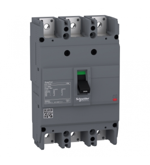 Schneider Electric EZC250N3150 - circuit breaker Easypact EZC250N - TMD - 150 A - 3 poles 3d