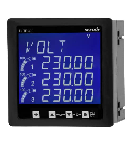 Elite30B VAF + Power + PF + Current/Power Demand + RPM + THD + Min-Max +