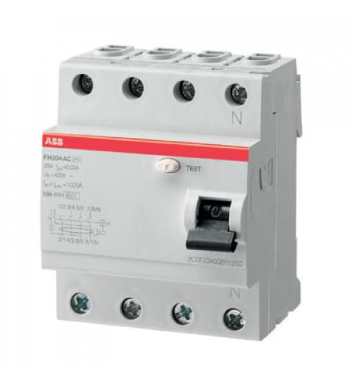 FH204 25A -100MA - FH204 25A -100MA RCCB - ABB