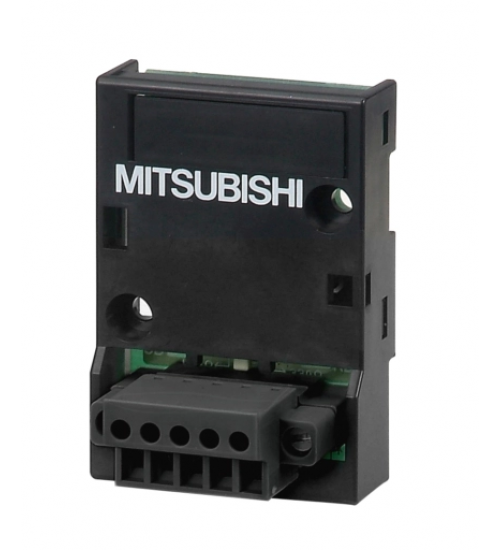 PLC, FX3G Analog adapter, 2 analog inputs, 12bit