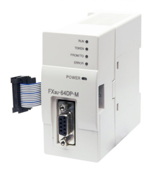 PLC, FX3U Communication module for Profibus DP Master connection