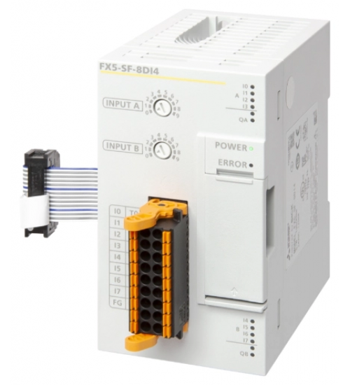 PLC Safety Extension Module; iQ-F; 8 (4 redundant) inputs