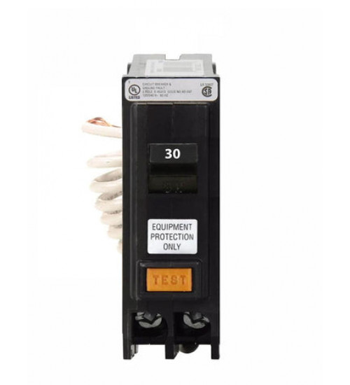 GFEP130 - Eaton Cutler-Hammer 30 Amp 1 Pole Ground Fault Equipment Protection Circuit Breaker