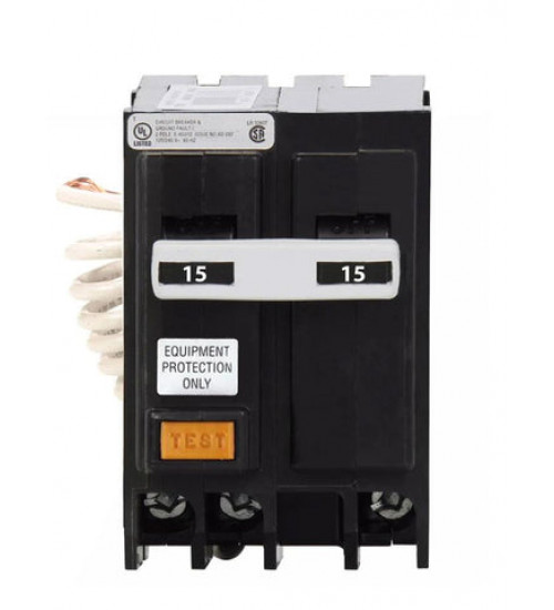 GFEP215 - Eaton Cutler-Hammer 15 Amp 2 Pole Ground Fault Equipment Protection Circuit Breaker