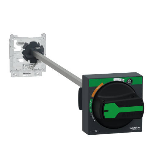 Schneider Electric GV2APN01 - Extended rotary handle kit, TeSys GV2, IP54, black handle, with trip indication, for GV2L-GV2P