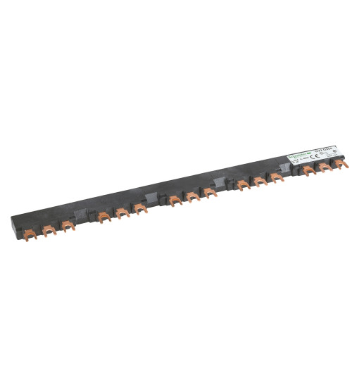 Schneider Electric GV2G554 - Linergy FT - Comb busbar - 63 A - 5 tap-offs - 54 mm pitch
