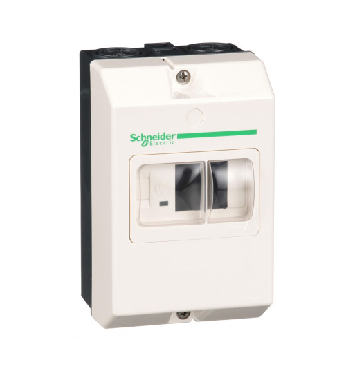 GV2MC02 - Enclosure, TeSys GV2, surface mount, for TeSys GV2ME, IP55 rated - Schneider Electric