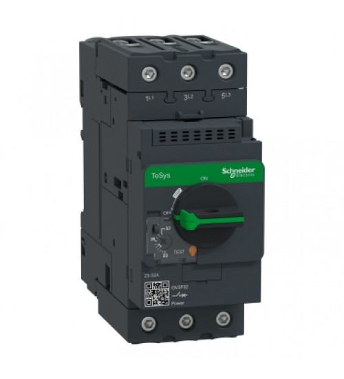 Schneider Electric GV3P32 - Motor circuit breaker, TeSys GV3, 3P, 23-32 A, thermal magnetic, EverLink terminals