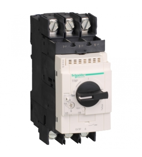 GV3P406 - Motor circuit breaker,TeSys Deca frame 3,3P,30-40A,thermal magnetic,lugs terminals - Schneider Electric - Electrihub