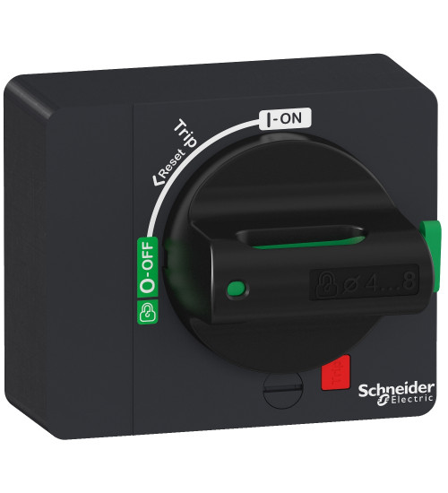 Schneider Electric GV4ADN01 - TeSys GV4 - direct rotary handle black - IP54
