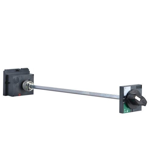 Schneider Electric GV7AP01 - Extended rotary handle, TeSys GV5-GV7, black, padlockable, IP55