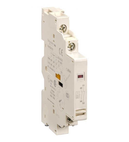 Schneider Electric GVAD0110 - TeSys GV2 & GV3 - auxiliary contact - 1 NO + 1 NC (fault)