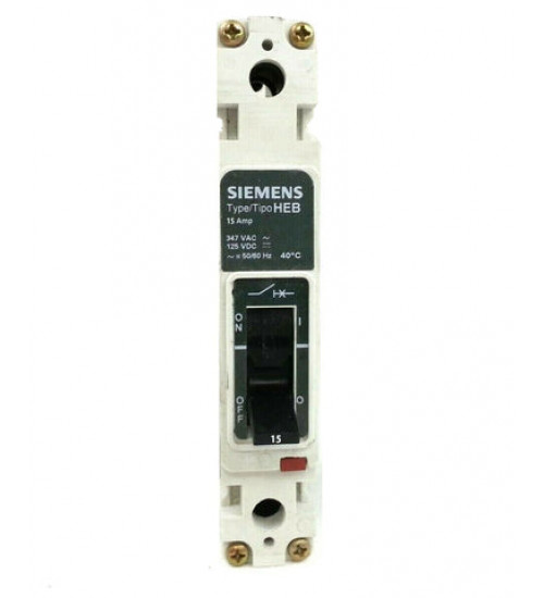 HEB1B015B - Bolt - on - 15 Amp - 1 Pole - 277 Volt - Siemens