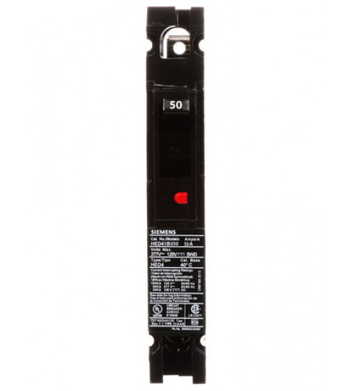 HED41B050 - Bolt On - 50 Amp - 1 Pole - 277 Volt - Siemens