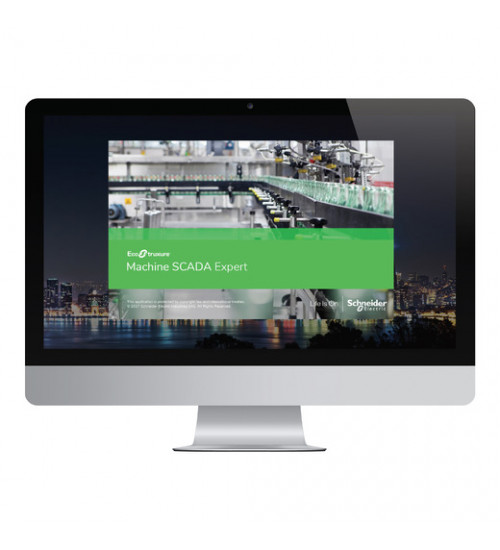 HMIEMSE3PRT32KA - Third party runtime license, EcoStruxure Machine SCADA Expert, line management plus, 32000 tags, digital - Schneider Electric