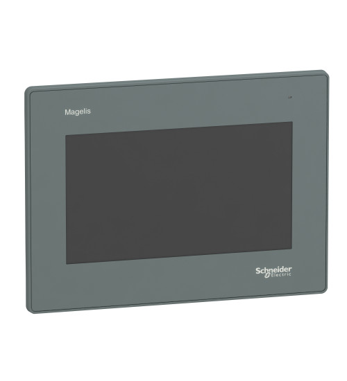 Schneider Electric HMIGXU3512 - 7 inch wide screen, Universal model, 2 serial ports,1 Ethernet port, embeddedRTC