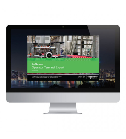 HMIPEXCZLSRAZZ - Professional buildtime license, EcoStruxure Operator Terminal Expert, version 3.x, single, 1 station, temporary, digital - Schneider Electric