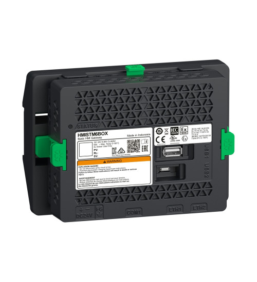 HMISTM6BOX - modular HMI box, Harmony ST6, for faceless HMI application - Schneider Electric