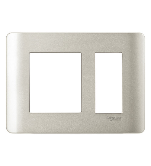 Schneider Electric IN8403C - Cover frame, ZENcelo, with fixing frame, 3 module, white