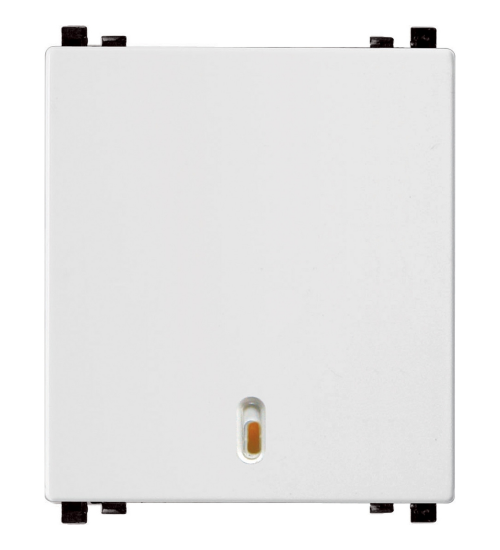 Schneider Electric IN8421 - Switch, ZENcelo, 1-way, 6AX, full-flat module with ondicator (2M), white