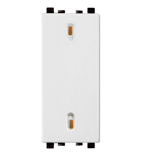 IN8444/16 - Switch, ZENcelo, 1-way, 16AX-20A, full-flat with on-indicator (1M), to control two loads, white - Schneider Electric