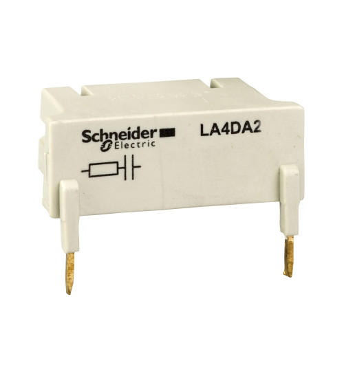 Schneider Electric LA4DA2U - TeSys D - suppressor module - RC circuit - 110...240 V AC
