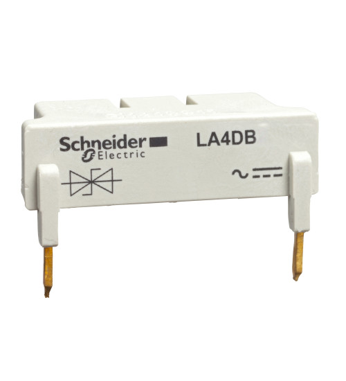 Schneider Electric LA4DC3U - TeSys D - suppressor module - diodes - 24...250 V DC