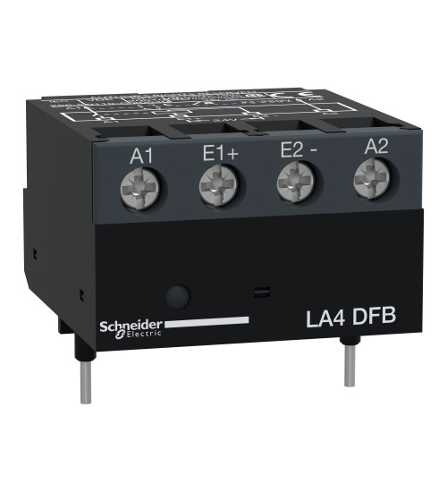 Schneider Electric LA4DFB - TeSys D - interface amplifier module - relay - 24 V DC / 250 V AC