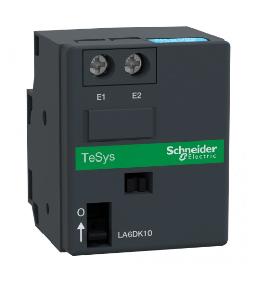 Schneider Electric LA6DK10M - auxiliary latch block TeSys D - 220...240 V DC/AC 50...60 Hz