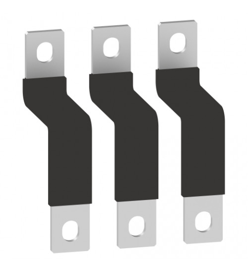 LA9G3111 - Flexible terminal extensions,TeSys Giga contactor,for LC1G115-225 to align with MCCB,3 pole - Schneider Electric