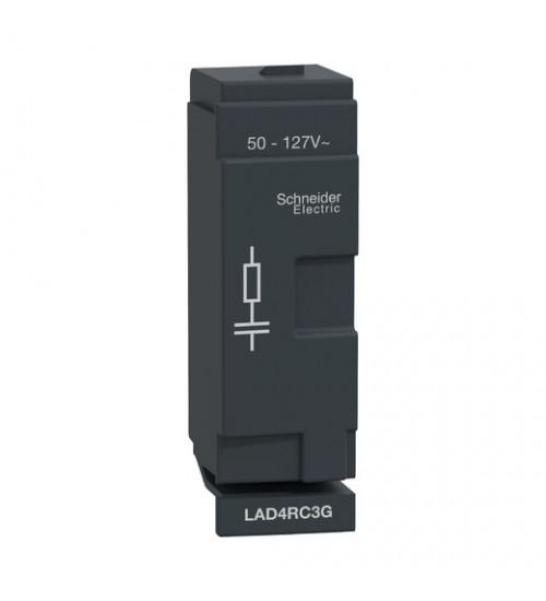 Schneider Electric LAD4RC3G - D40A to D65A RC 50-127V Suppressor
