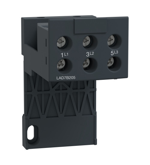 Schneider Electric LAD7B205 - Adapter terminal block, TeSys LRD, for separate mounting of LRD04L-D32L LR3D04L-D32L LR9D01-D32