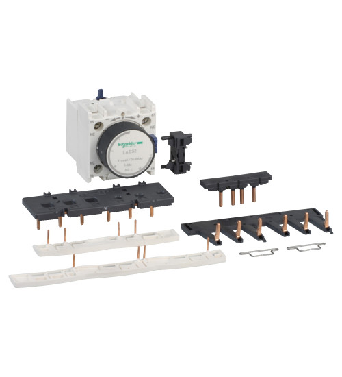 Schneider Electric LAD91217 - Kit for assembling star delta starters, for 3 x contactors LC1D09-D38 star identical, with time delay block