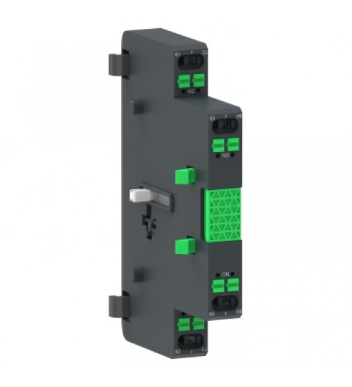 Schneider Electric LAG8N113 - Auxiliary contact block,TeSys Giga contactor,1NO+1NC,side mounting,push-in terminals Schneider Electric LAG8N113 - Auxiliary contact block,TeSys Giga contactor,1NO+1NC,side mounting,push-in terminals