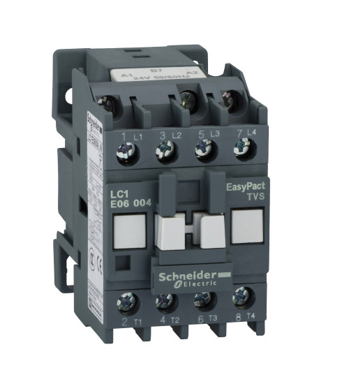 Schneider Electric LC1E18008M5WBIN - Easy TeSys contactor 4P CTR 80A AC1(2NO+2NC)220V 50Hz WB