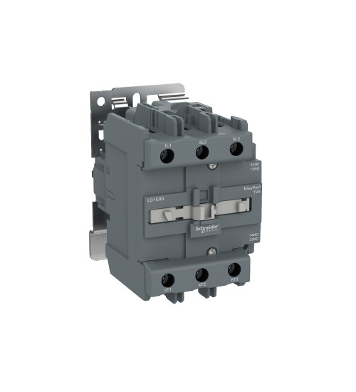 Schneider Electric LC1E95F7 - Easy TeSys contactor 3P(3 NO) - AC-3 - 440 V 95A - 110 V AC coil