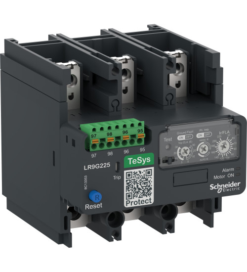 Schneider Electric LR9G115 - Electronic thermal overload relay,TeSys Giga,28-115 A,class 5E-30E,push-in control connection