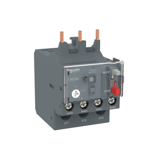 Schneider Electric LRE04 - Easy TeSys differential thermal overload relay 0.4...0.63 A - class 10A