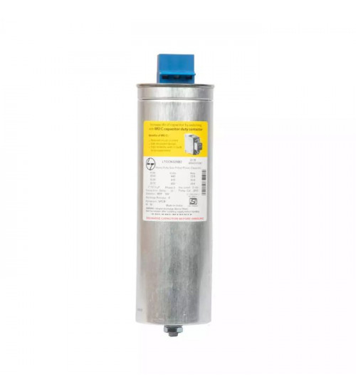 Lauritz Knudsen LTCCN307C2 Heavy Duty Gas filled Cylindrical Capacitor 7.5 kVAr 480 VAC